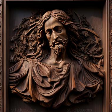 3D model st jesus (STL)